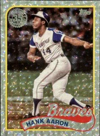 Hank Aaron #89B2-2 Prices | 2024 Topps 1989 Mega Box Foilboard ...