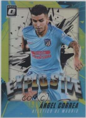 Angel Correa [Silver] #E-6 Soccer Cards 2018 Panini Donruss Explosive