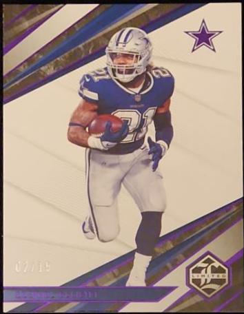 Ezekiel Elliott [Amethyst Spotlight] #2 Football Cards 2021 Panini Limited