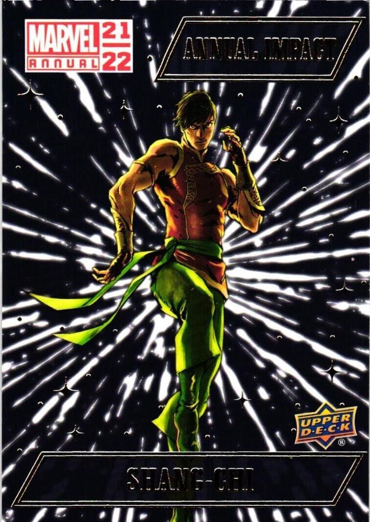 Shang-Chi #AI-7 Marvel 2021 Upper Deck Annual Impact