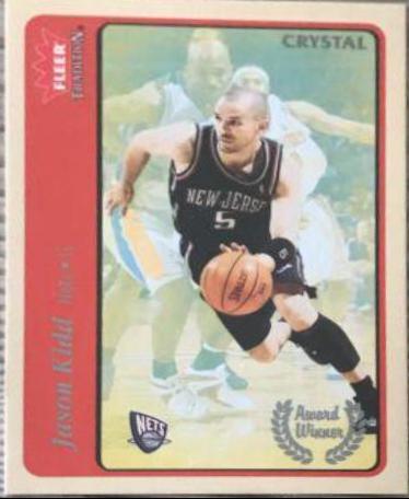 Jason Kidd #211 Basketball Cards 2004 Fleer