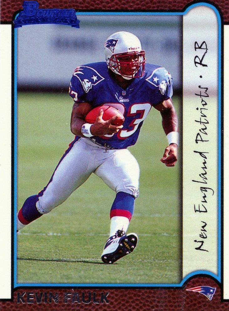 Kevin Faulk #167 Football Cards 1999 Bowman