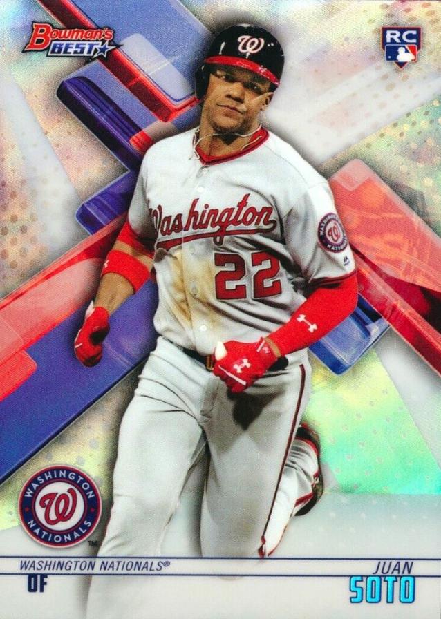 Juan Soto Bowmens hotsell Best Refractor PSA 9