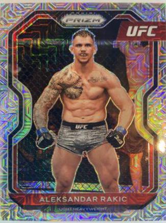 Aleksandar Rakic [Mojo] #16 Ufc Cards 2021 Panini Prizm UFC