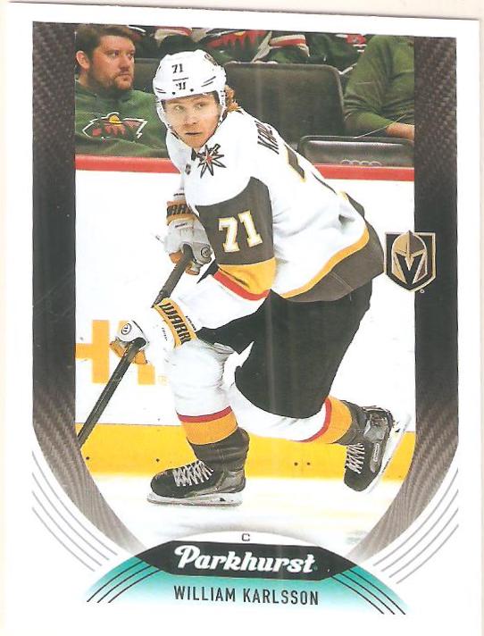 William Karlsson #6 Hockey Cards 2020 Parkhurst