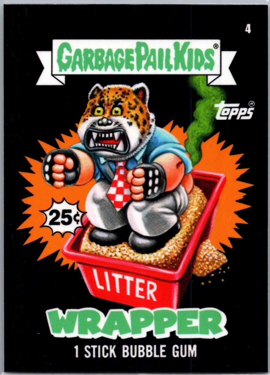 Wrapper #4 Garbage Pail Kids 2024 Game Over