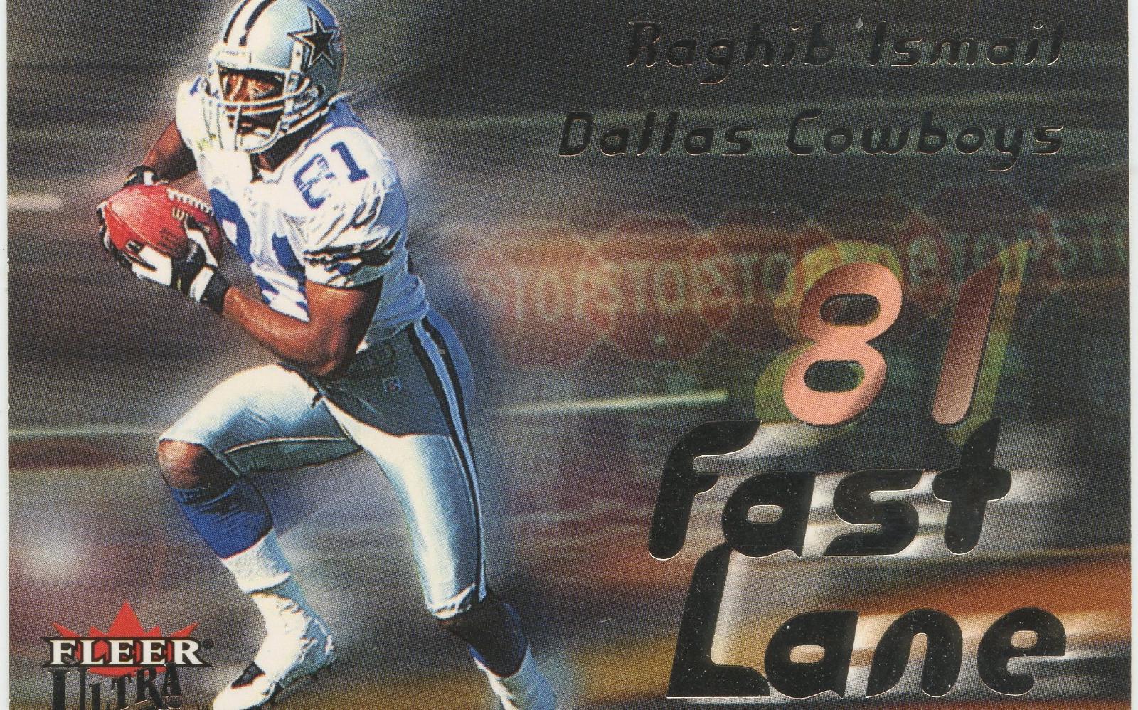 Raghib Ismail #10 Football Cards 2000 Ultra Fast Lane