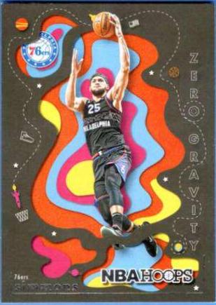 Ben Simmons #2 Basketball Cards 2021 Panini Hoops Zero Gravity