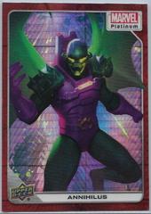 Annihilus [Red Prism] #77 Marvel 2023 Upper Deck Platinum Prices