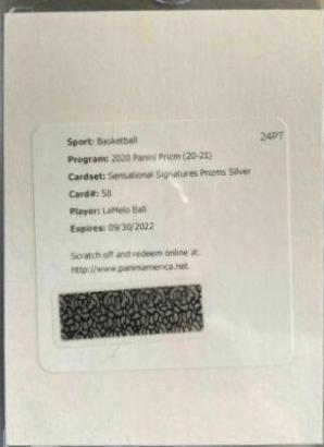 LaMelo Ball [Silver Prizm] Prices | 2020 Panini Prizm Sensational Signatures  | Basketball Cards