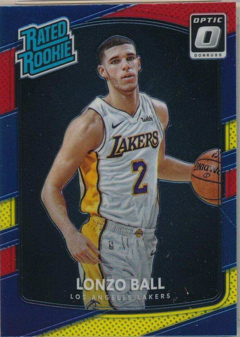 2017 Lonzo Ball Panini outlet Donruss Optic The Rookies PSA 10 #2