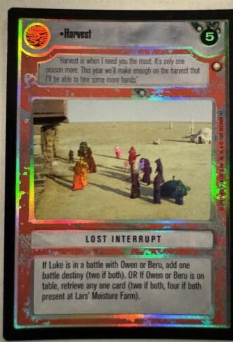 Harvest [Foil] Star Wars CCG Reflections III