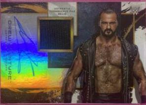 Drew McIntyre #A-DM Wrestling Cards 2020 Topps WWE Fully Loaded Turnbuckle Relics Autographs