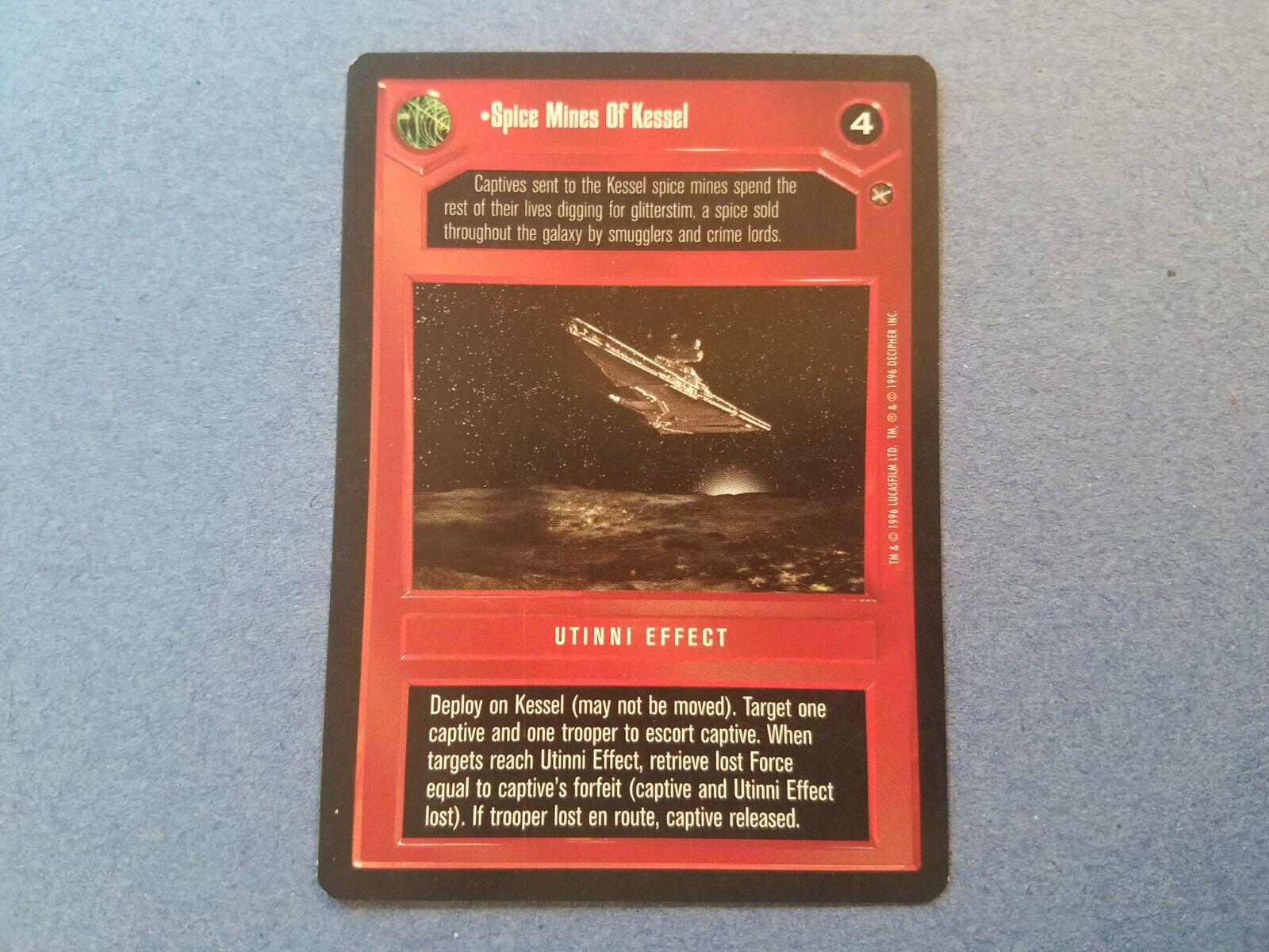 Spice Mines Of Kessel [Limited] Star Wars CCG A New Hope