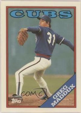 Greg Maddux #361 Baseball Cards 1988 Topps Tiffany