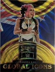 Dakota Kai [Gold Wave] #7 Wrestling Cards 2023 Panini Select WWE Global Icons Prices