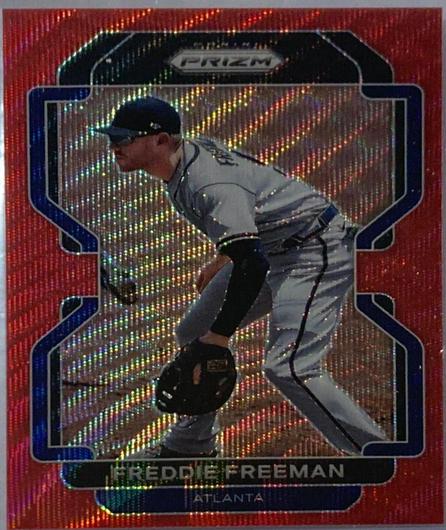 Freddie Freeman [Red Wave Prizm] #29 Cover Art