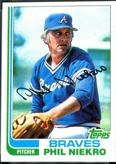 Phil Niekro Ungraded Topps