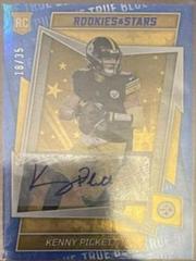 Kenny Pickett [Signature True Blue] #101 Football Cards 2022 Panini Rookies & Stars Prices