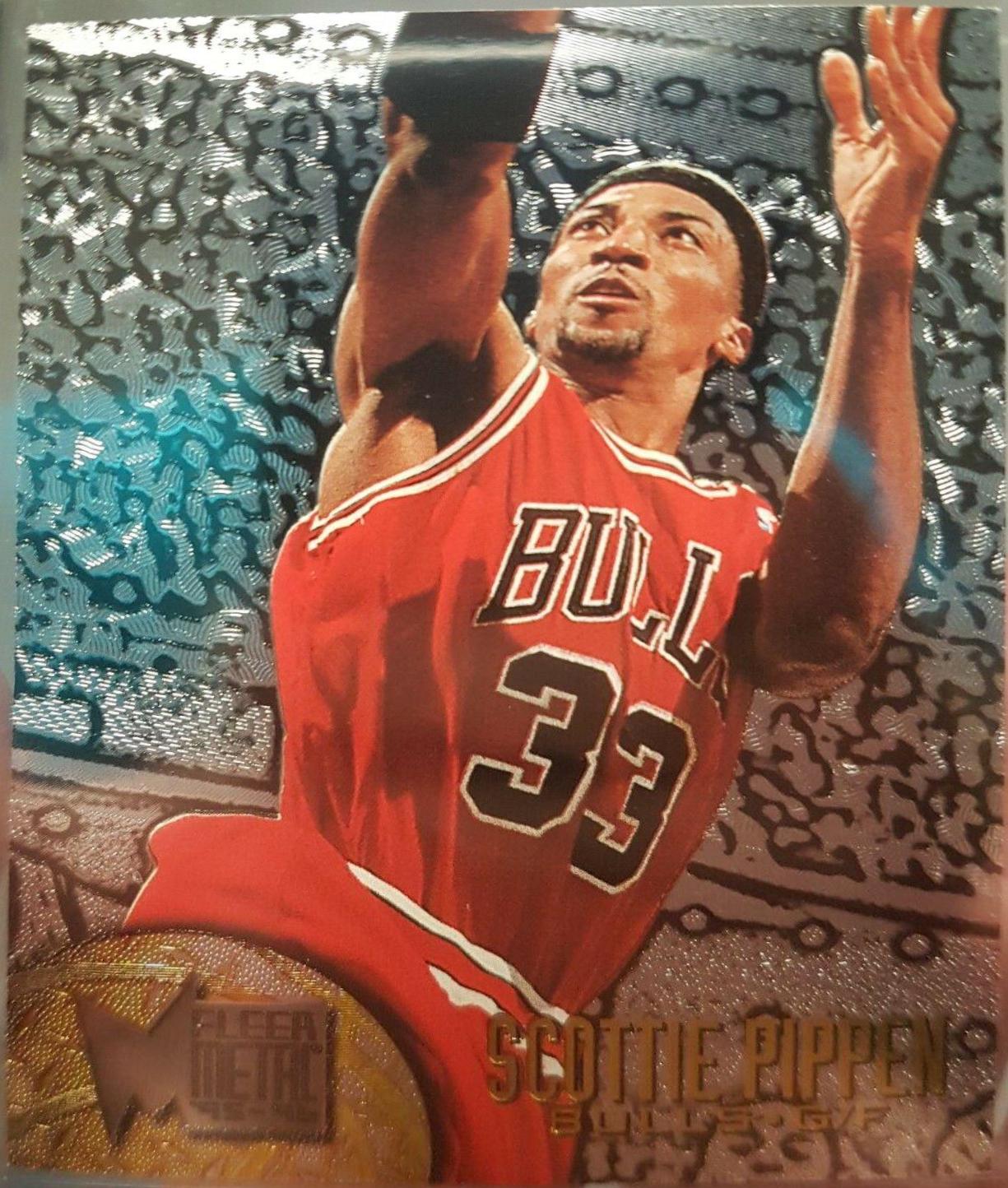 Scottie Pippen [Silver Spotlight] #15 Prices | 1995 Metal | Basketball