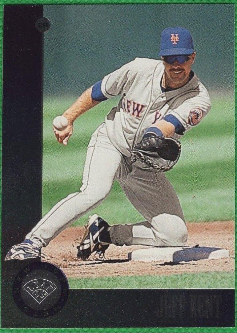 Jeff Kent #20 Baseball Cards 1996 Leaf