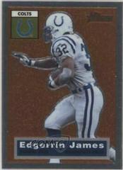 Edgerrin James #55 Football Cards 2001 Topps Heritage Prices