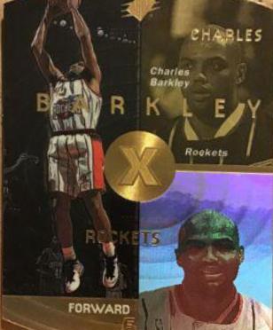 Charles Barkley [Gold] #17 Basketball Cards 1997 Spx