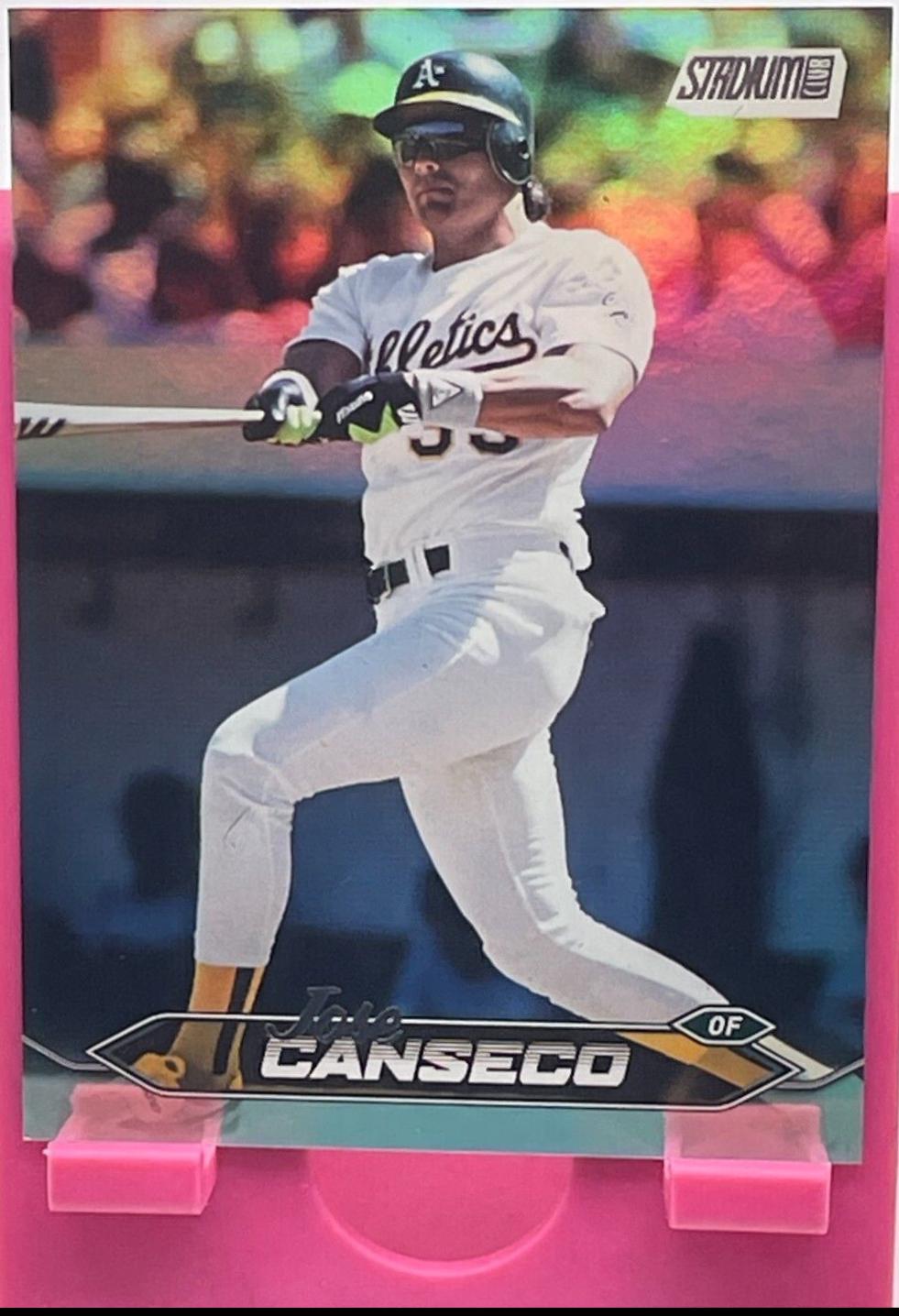 Jose Canseco [Rainbow Foilboard] 286 Prices 2024 Topps Stadium Club