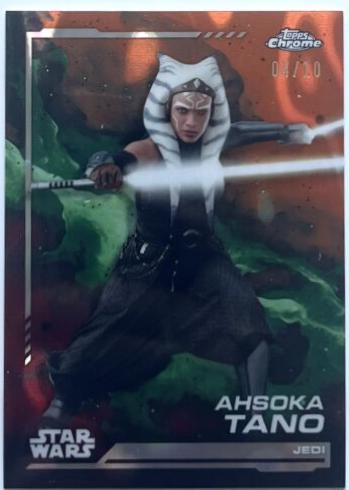 Ahsoka Tano [LavaRefractor] #1 Star Wars 2024 Topps Chrome