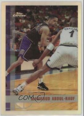 Mahmoud Abdul-Rauf [Refractor] #143 Basketball Cards 1997 Topps Chrome