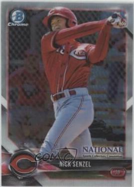 Nick Senzel #BNR-NSE Baseball Cards 2018 Bowman Chrome National Convention