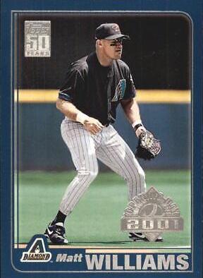 Matt Williams #121 Baseball Cards 2001 Topps Opening Day