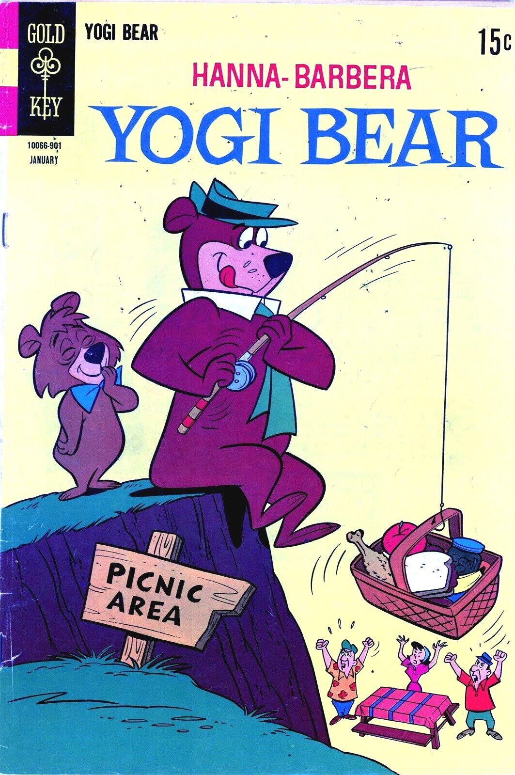 Yogi Bear #35 (1969) Comic Books Yogi Bear