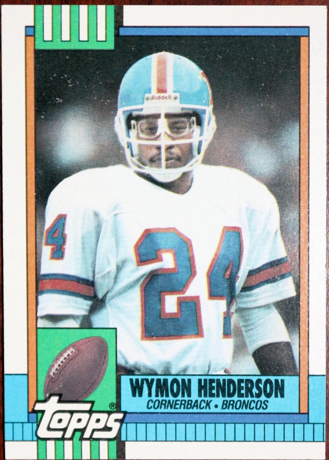 Wymon Henderson #43 Prices | 1990 Topps | Football Cards