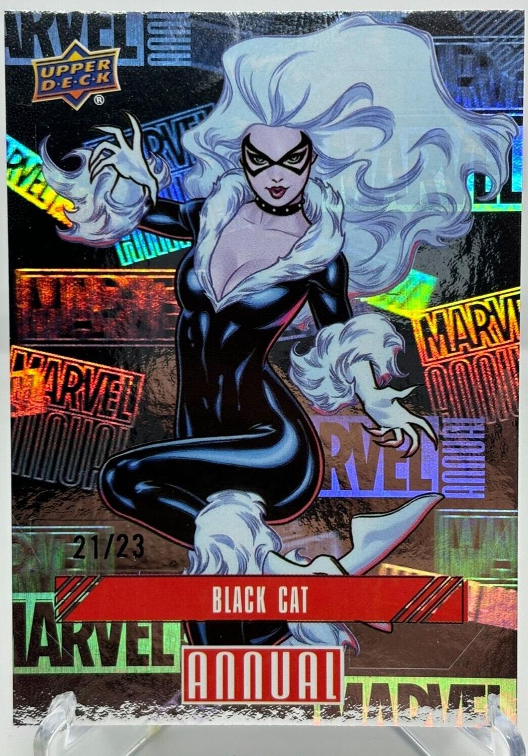 Black Cat [Hologram] #4 Marvel 2023 Upper Deck Annual