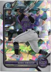 Adael Amador [Atomic Refractor] #BCP-109 Baseball Cards 2022 Bowman Chrome Prospects Prices