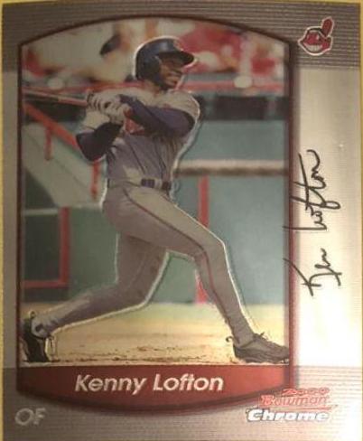 Kenny Lofton #21 Baseball Cards 2000 Bowman Chrome