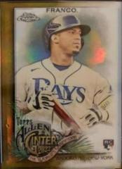 Wander Franco [Gold] #91 Baseball Cards 2022 Topps Allen & Ginter Chrome Prices