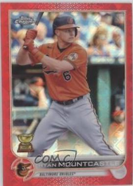 Ryan Mountcastle [Red] #41 Baseball Cards 2022 Topps Chrome Logofractor