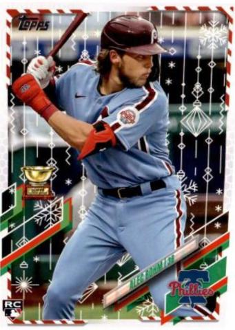 Alec Bohm #HW212 Baseball Cards 2021 Topps Holiday Mega Box