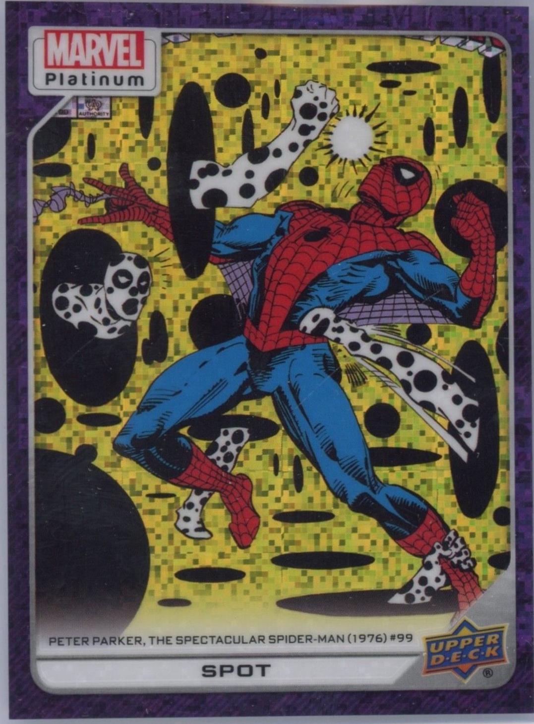 Spot [Purple Pixels] #101 Marvel 2023 Upper Deck Platinum