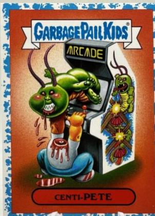 Centi-PETE [Light Blue] #1a Garbage Pail Kids We Hate the 80s