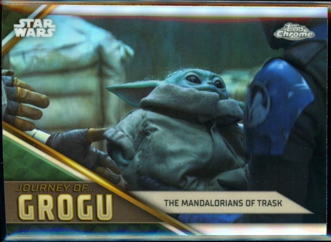 The Mandalorians of Trask #JG-10 Star Wars 2023 Topps Chrome Journey of Grogu