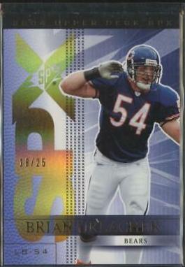 Brian Urlacher #16 Football Cards 2004 Spx