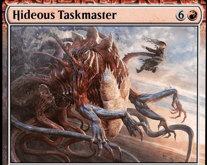 Hideous Taskmaster [Foil] #109 Magic Modern Horizons 3 Commander