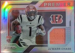 2021 Prizm JAMARR CHASE orders Premier SILVER PRIZM PATCH Jersey Rookie RC PSA 9