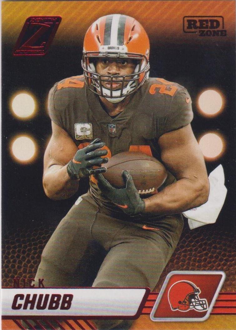 Nick Chubb [Red Zone] #25 Prices | 2023 Panini Zenith | Football Cards