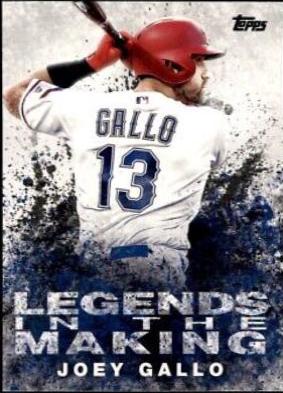 Joey Gallo #LITM-16 Baseball Cards 2018 Topps Update Legends in the Making