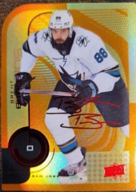 Brent Burns #41 Hockey Cards 2022 Upper Deck MVP Colors and Contours