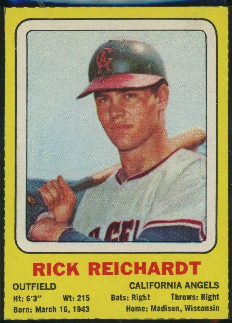 Rick Reichardt [Hand Cut] Prices | 1969 Transogram | Baseball Cards